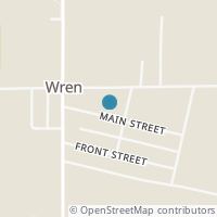 Map location of 115 Main St, Wren OH 45899
