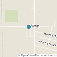 Map location of 101 W Jackson St, Wren OH 45899