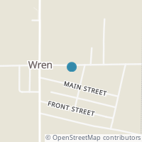 Map location of 116 E Jackson St, Wren OH 45899