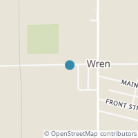 Map location of 203 W Jackson St, Wren OH 45899