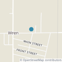 Map location of 113 E Jackson St, Wren OH 45899