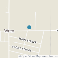 Map location of 201 E Jackson St, Wren OH 45899