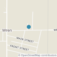 Map location of 203 E Jackson St, Wren OH 45899