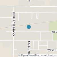 Map location of 600 W Dixon St, Forest OH 45843