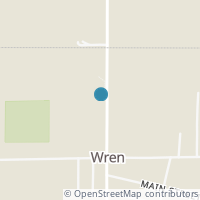 Map location of 115 State Route 49, Wren OH 45899
