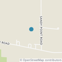 Map location of 4645 Sandy Point Rd, Lima OH 45807