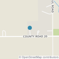 Map location of 777 County Road 20, Ada OH 45810