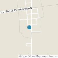 Map location of 103 N Main St, Kirby OH 43330