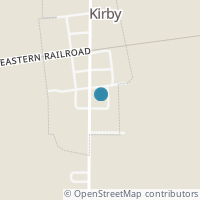Map location of 106 N Main St, Kirby OH 43330