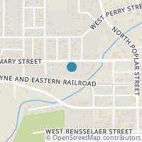 Map location of 433 W Mary St, Bucyrus OH 44820