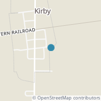 Map location of 116 E South St, Kirby OH 43330