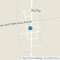 Map location of 127 N Main St, Kirby OH 43330