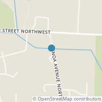 Map location of 1313 Genoa Ave, Massillon OH 44646