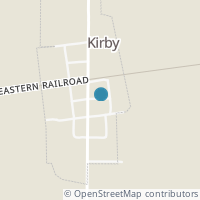 Map location of 124 N Main St, Kirby OH 43330