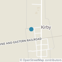 Map location of 143 Jackson St, Kirby OH 43330