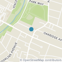 Map location of 133 Oak Ridge Ave, Nutley NJ 7110