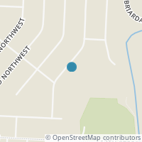 Map location of 1724 Bramblebush St NW, Massillon OH 44646