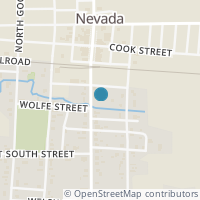 Map location of 116 S Main St, Nevada OH 44849