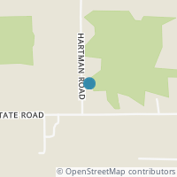Map location of 5550 Hartman Rd, Lima OH 45807