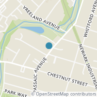 Map location of 381 Passaic Ave, Nutley NJ 7110