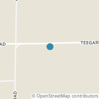 Map location of 35103 Teegarden Rd, Lisbon OH 44432