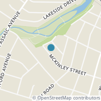 Map location of 96 Mckinley St, Nutley NJ 7110