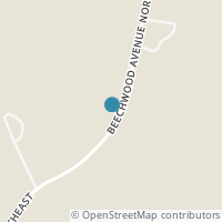 Map location of 3657 Beechwood Ave NE, Paris OH 44669