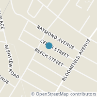 Map location of 63 Cedar St, Nutley NJ 7110