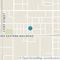 Map location of 221 S Hazel St, Upper Sandusky OH 43351
