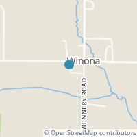 Map location of 31943 Winona Rd, Winona OH 44493