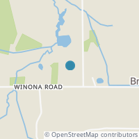 Map location of 4929 Westville Lake Rd, Beloit OH 44609