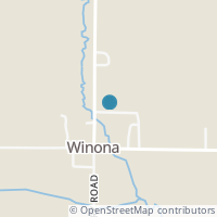 Map location of 32028 Cameron St, Winona OH 44493