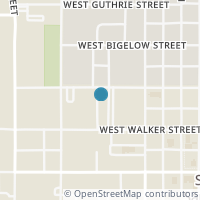Map location of 345 W Finley St, Upper Sandusky OH 43351