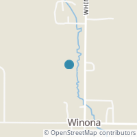 Map location of 4825 Whinnery Rd, Winona OH 44493