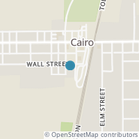 Map location of 121 Wall St, Cairo OH 45820