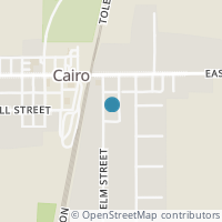 Map location of 130 Yant St, Cairo OH 45820