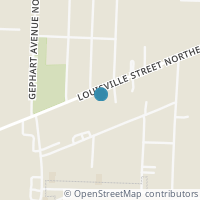 Map location of 5850 Louisville St, Louisville OH 44641