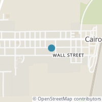 Map location of 406 Wall St, Cairo OH 45820