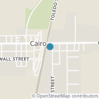 Map location of 101 Elm St, Cairo OH 45820