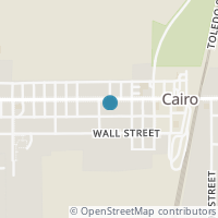 Map location of 319 W Main St, Cairo OH 45820
