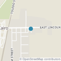Map location of 242 E Main St, Cairo OH 45820