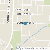 Map location of 314 South St, Louisville OH 44641