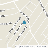 Map location of 28 Rhoda Ave, Nutley NJ 7110