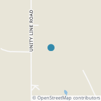 Map location of 4614 Unity Line Rd, New Waterford OH 44445