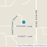 Map location of 1582 Hickory Ln, Wooster OH 44691