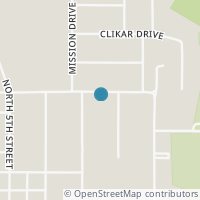 Map location of 415 E Church St, Upper Sandusky OH 43351