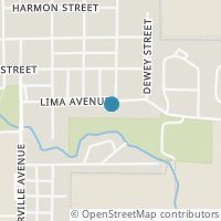 Map location of 683 Lima Ave, Delphos OH 45833