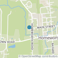 Map location of 4433 Homeworth Rd, Homeworth OH 44634