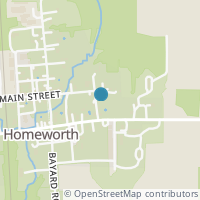 Map location of 23281 Main St, Homeworth OH 44634