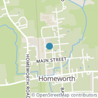 Map location of 4390 Middle St, Homeworth OH 44634